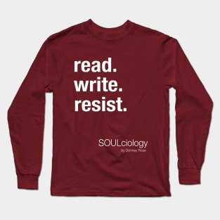 read.write.resist Long Sleeve T-Shirt